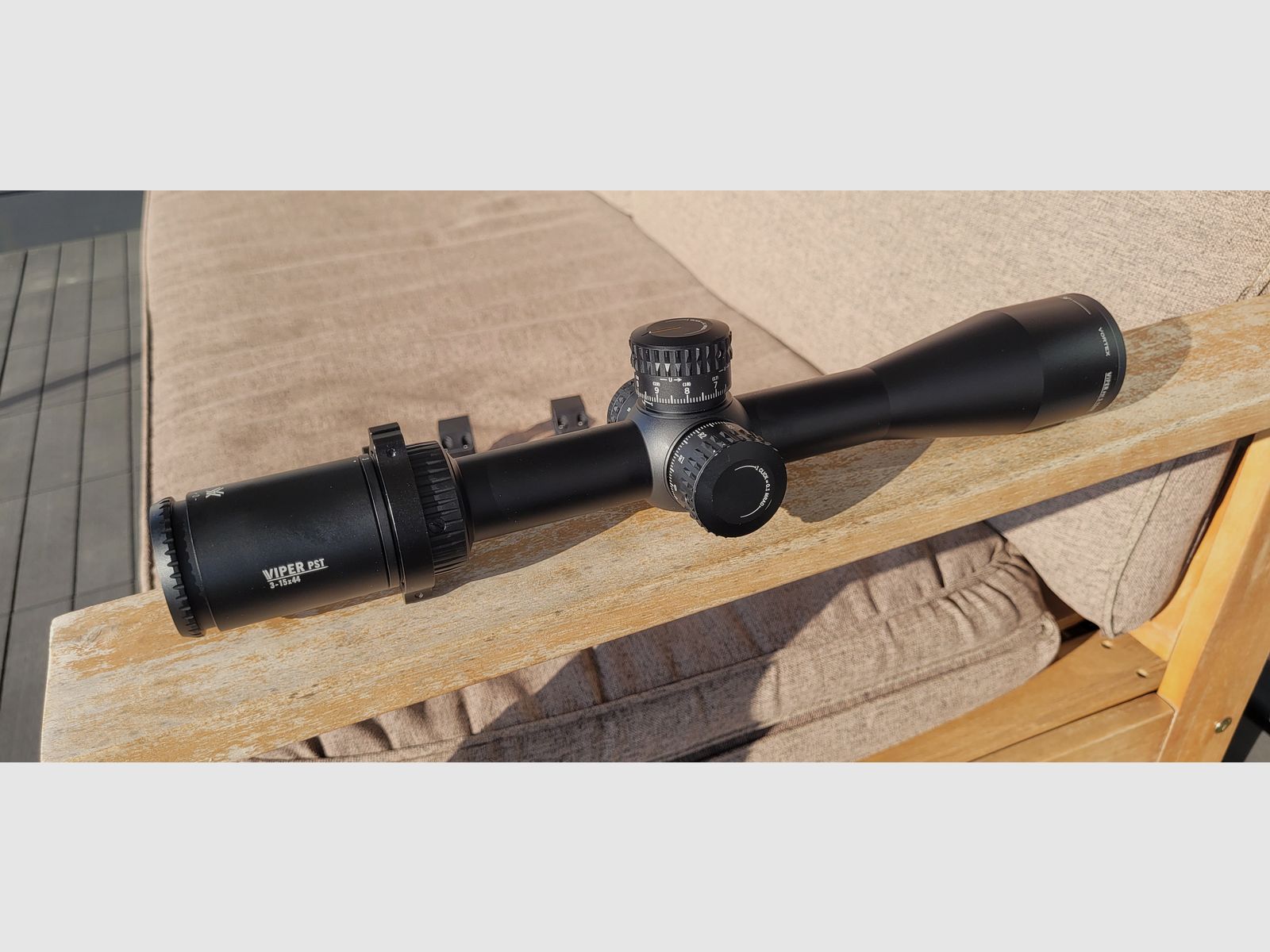 Vortex Viper PST Gen. II 3-15x44 FFP Mrad