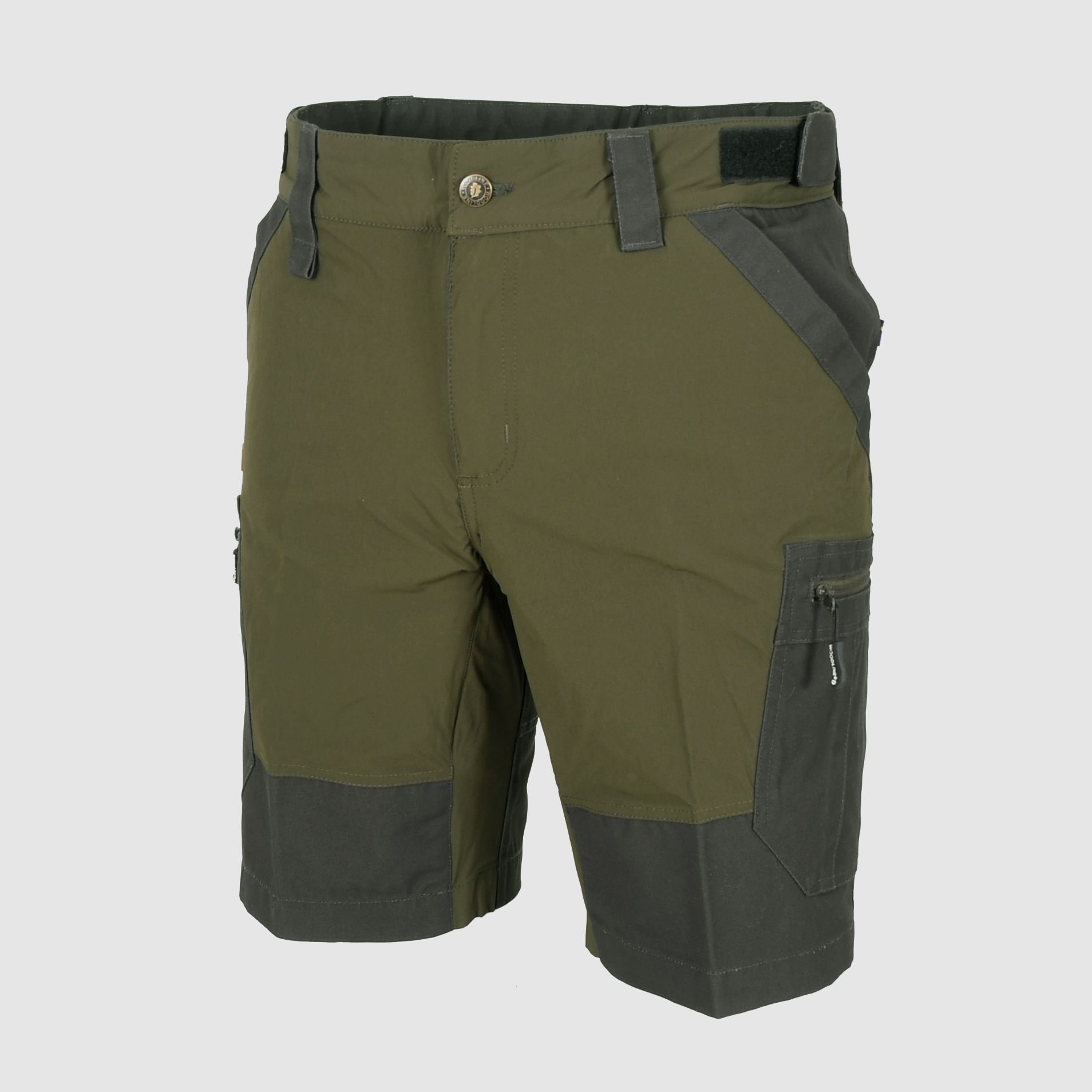 Woodline Shorts Granvik Grün/Grau 2XL