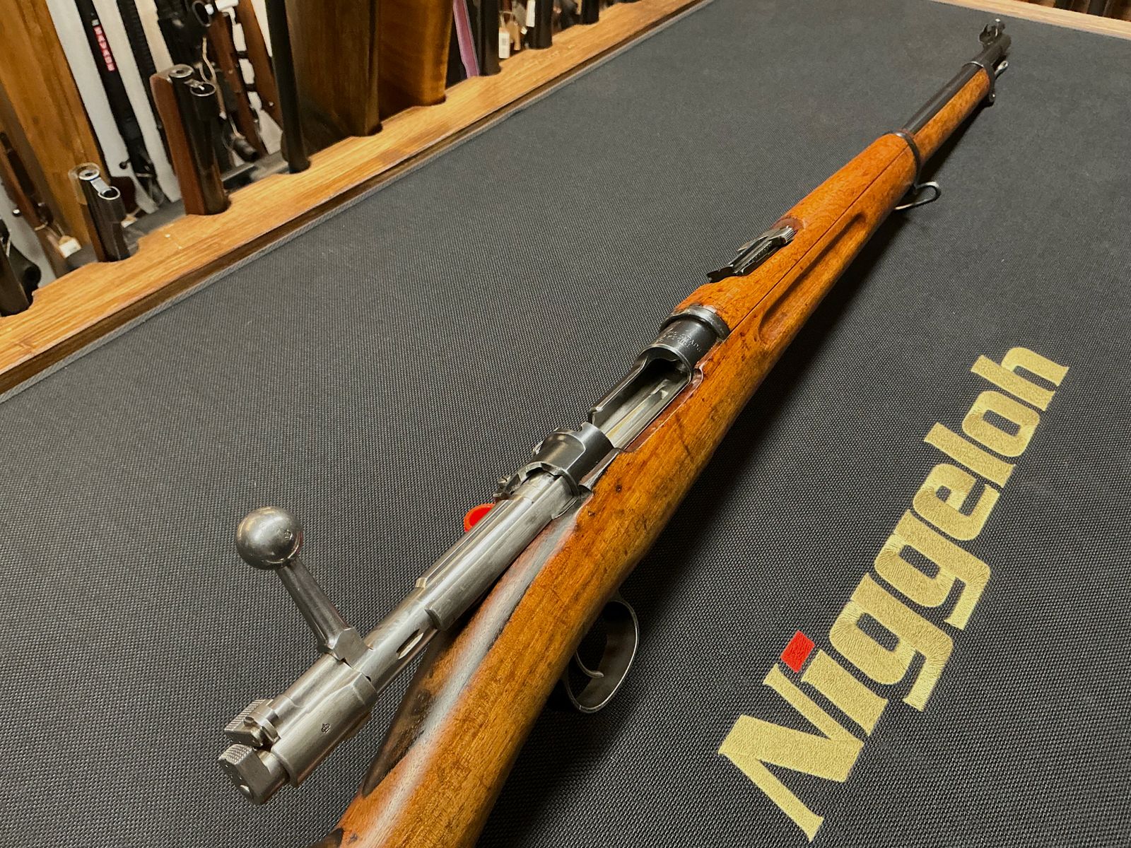 Zweden-Mauser Carl Gustafs Stads – productie 1908 – nummergelijk behalve de schoonmaakstok Art.-Nr.: 4576, afbeelding 3 van 19
