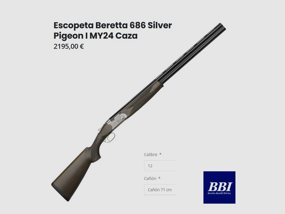 Beretta 686 Silver Pigeon I, Bild 1 von 2