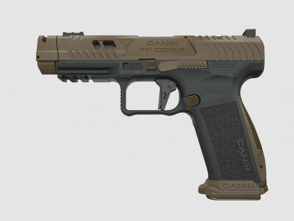 CANIK Superior Firearms CANIK TP9 TTI Combat Taran Tactical Innovations, Kal. 9x19, SAO 9 mm Luger Pistole
