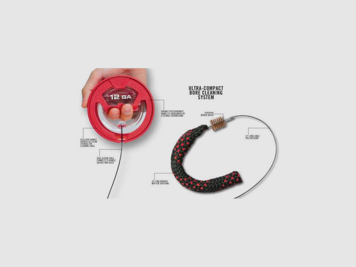 REAL AVID AVBB12G Bore Boss® Czyścik Lufy Do Kal. 12, zdjęcie 2 z 3