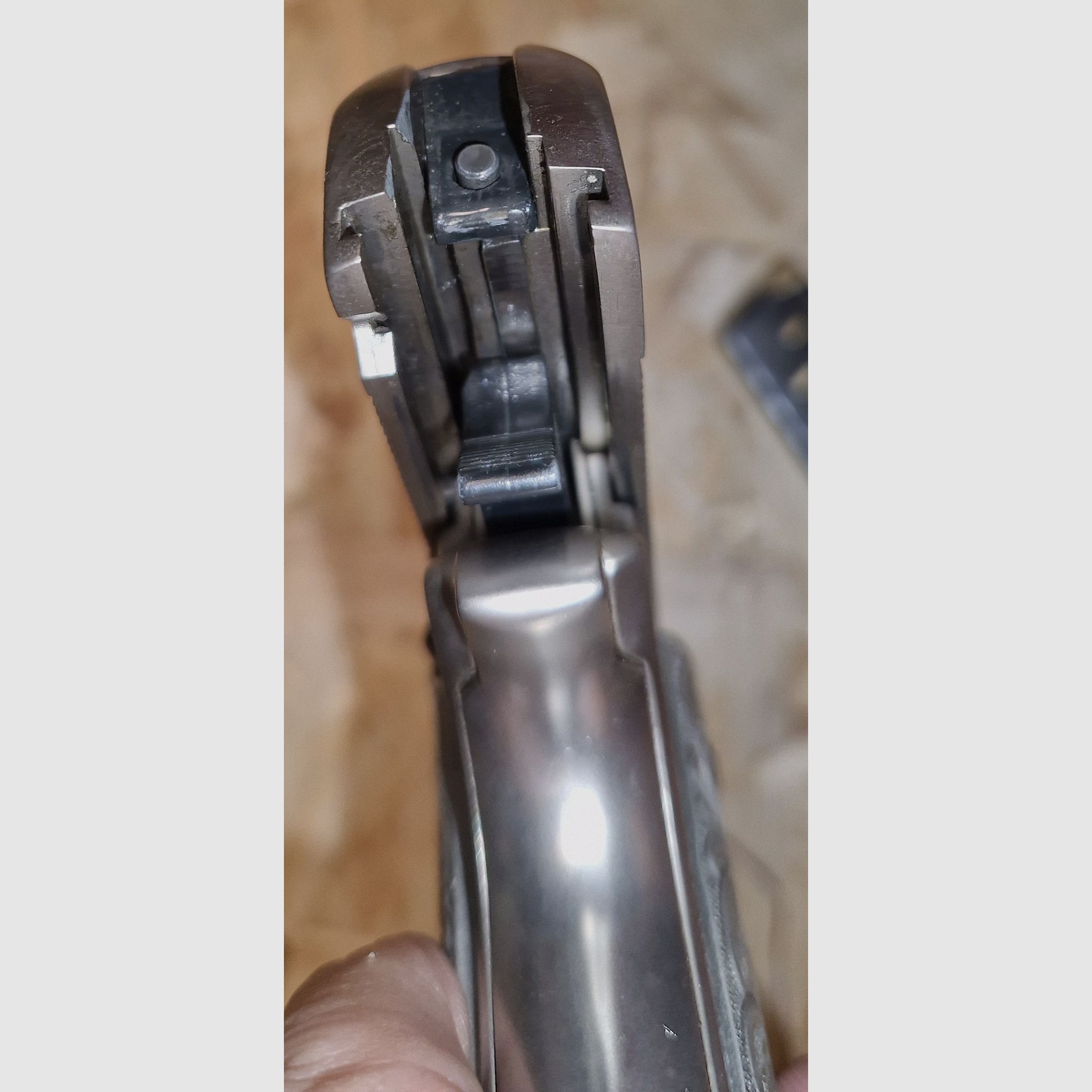 COLT GOVERNMENT 1911  A1 / SILBER / CHROME  / mit  Zubehör / cal. 9mm P.A.K. / PTB 638 / SCHRECKSCHUSS GAS PISTOLE SILVESTER SELBSTVERTEIDIGUNG SAMMLUNG  -----> Beschreibung lesen <------
