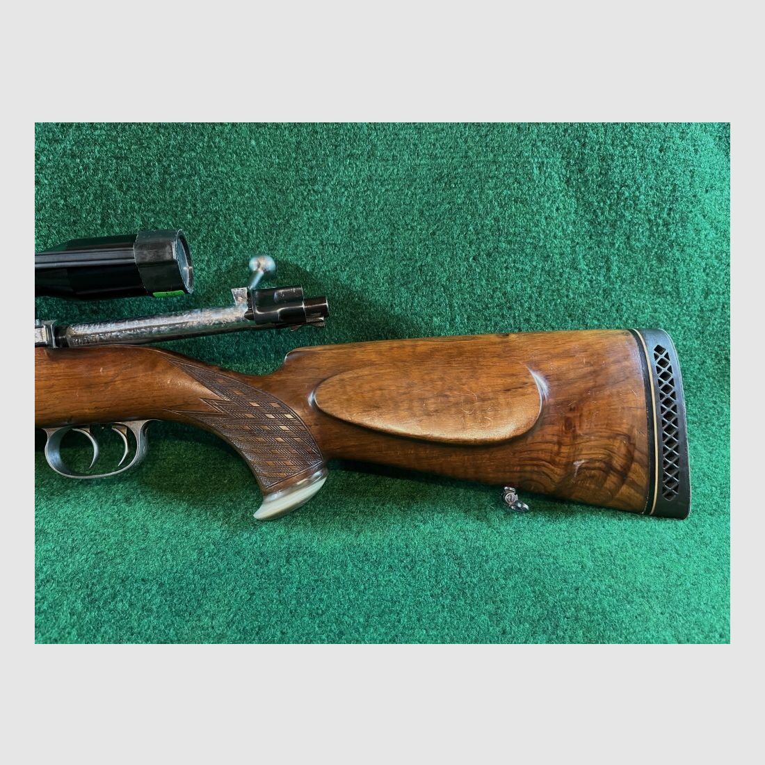 Heym Stutzen mit wunderschöner Punzierung .30-06Spring