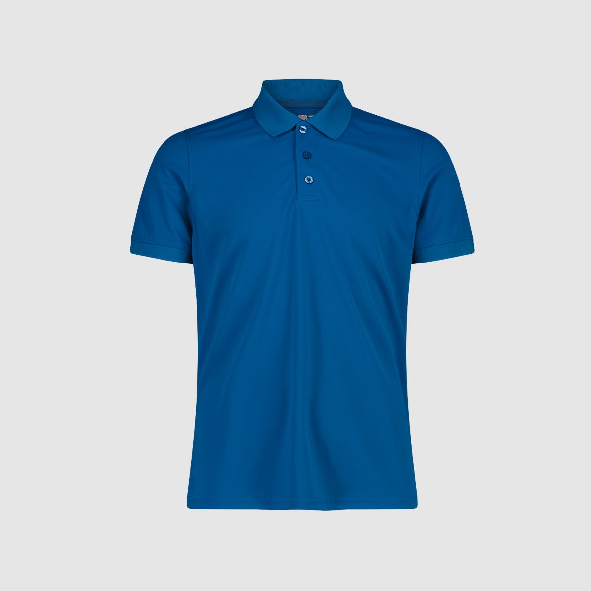 CMP Einfarbiges Funktions-Poloshirt Pacific Blue