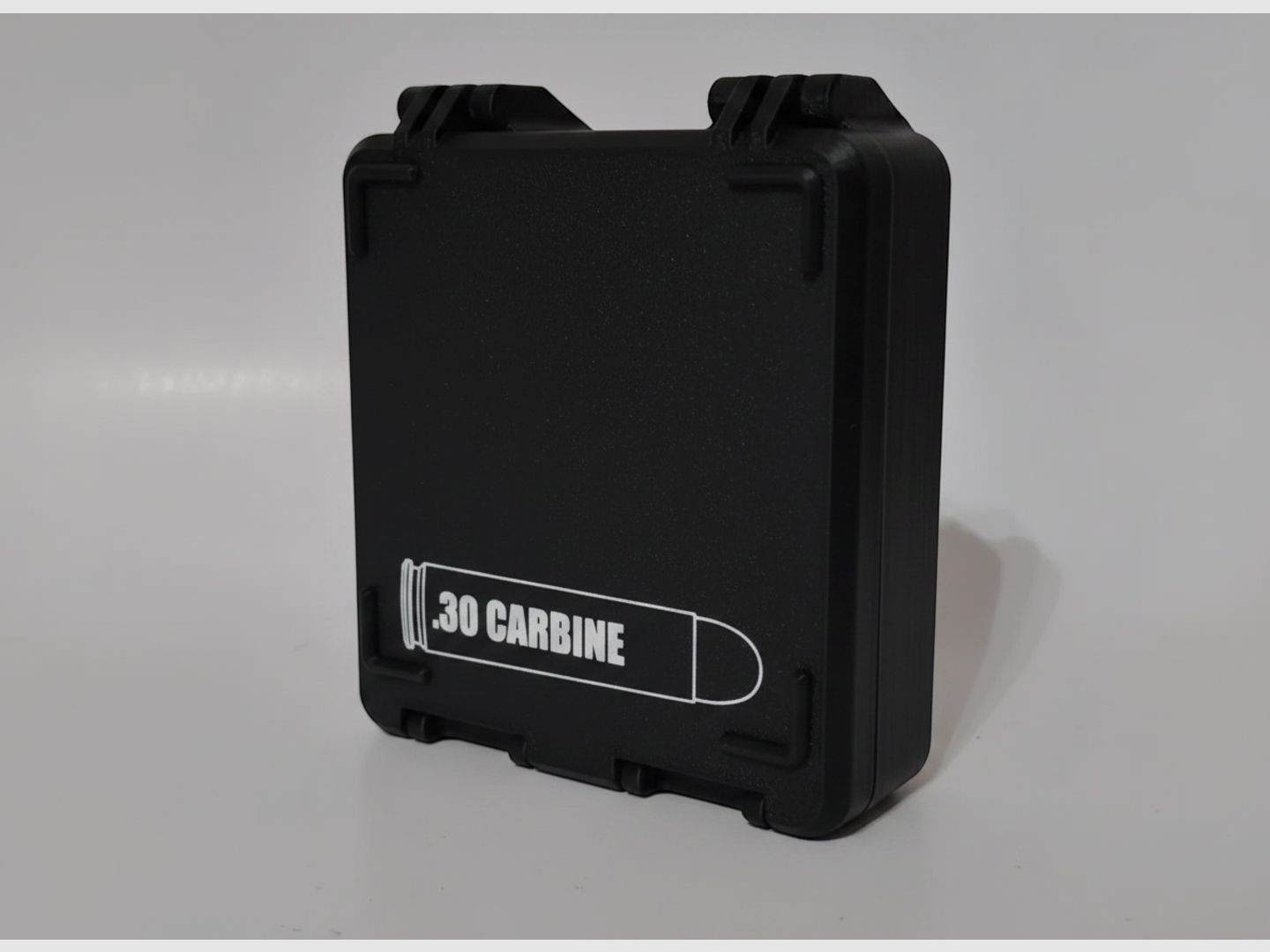 Filamelt Munitionsbox / 30 Carbine / 'Klapp- / Rastdeckel' / Patronenbox, Ammo Box