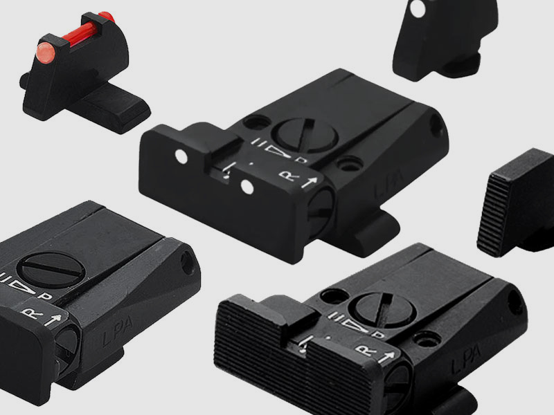 LPA Match Sight SPR for GLOCK pistols GLOCK models: 3 points, including front sight