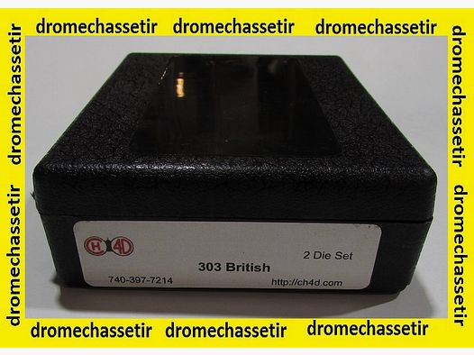 Jeux d&rsquo;outils CH4D pour le rechargement en calibre 303 British