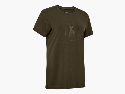 Dames Bamboo T-Shirt - Diep Groen - Kledingmaat Dames: 42