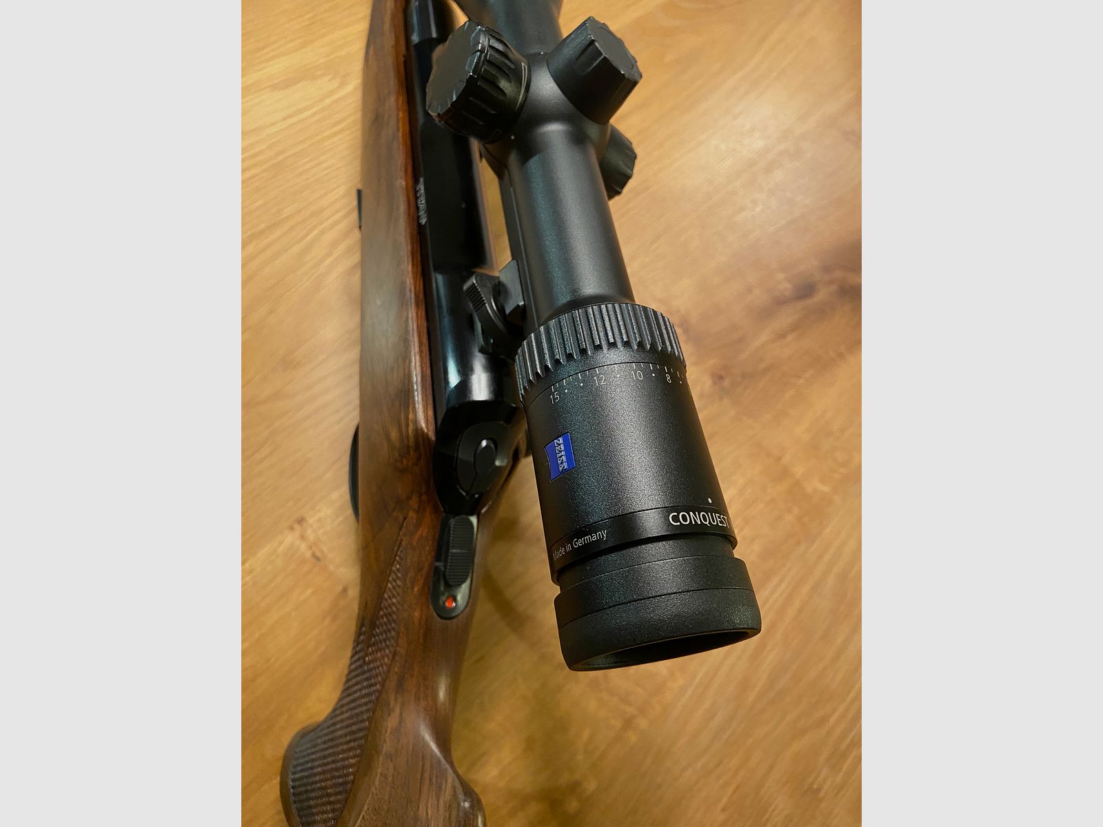 Rößler Titan 6 repeater with Zeiss V6 2.5-15 x 56 Rösler Titan 6, no Mauser, no Sauer, no Blaser