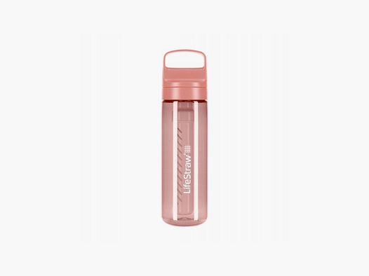 LifeStraw Go 2.0 0.65 l pink water filter bottle