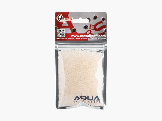 Ares Aqua Gel Blaster 8mm Gel BBs Blancos 4.500 Piezas