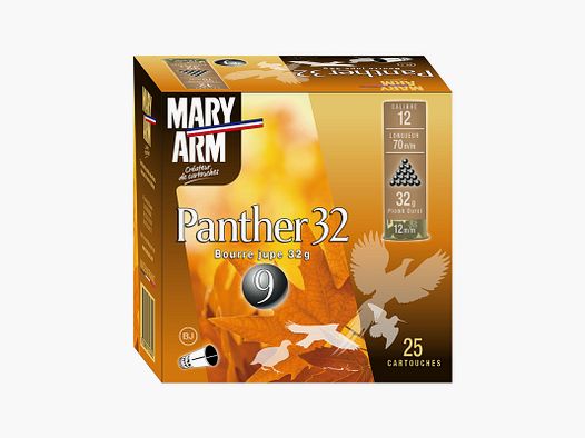 PATRONEN MARY ARM PANTHER 32