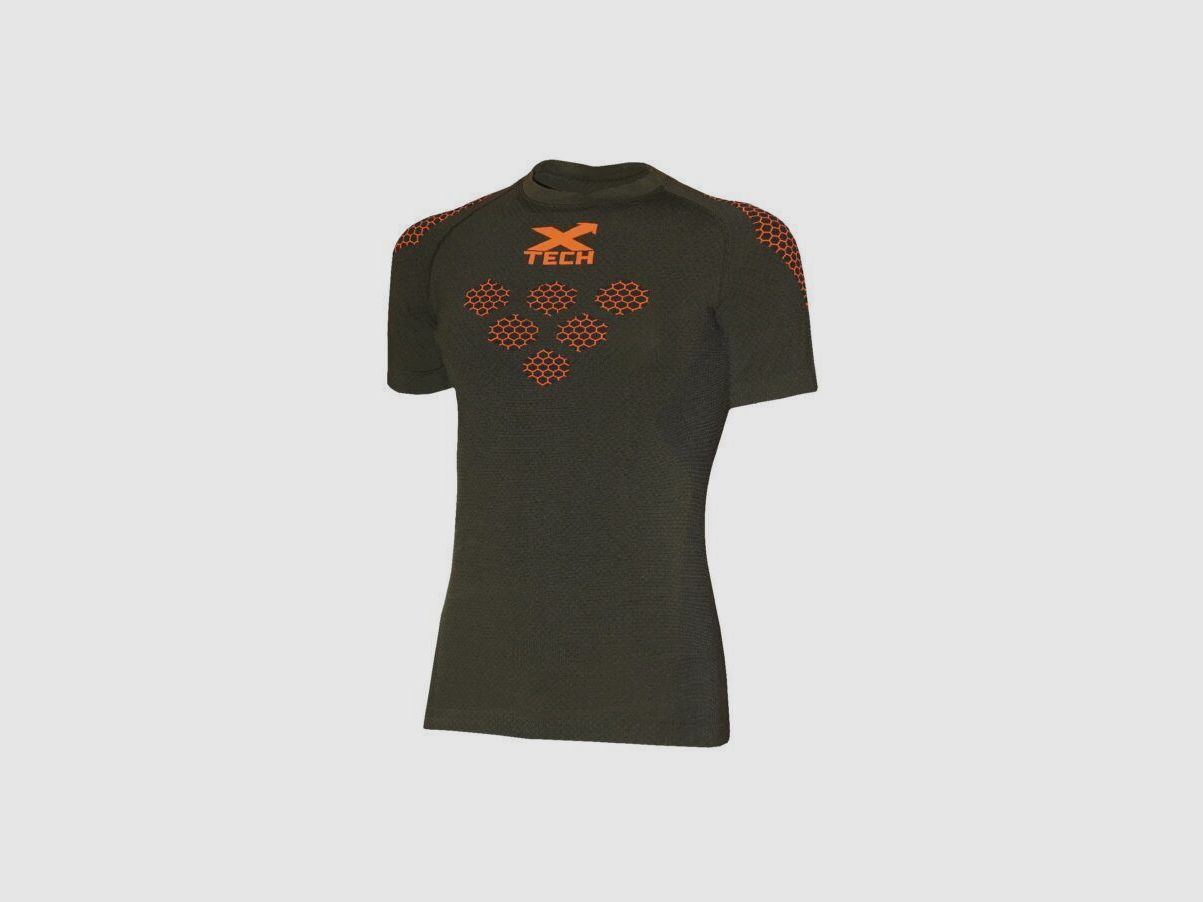 XTECH M/M EXAGON GROEN/ORANJE, afbeelding 1 van 3