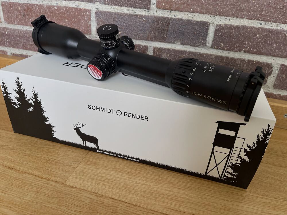 Schmidt & Bender Meta 3-18x42 LMZ ASV II-B LT/ ASV II LT