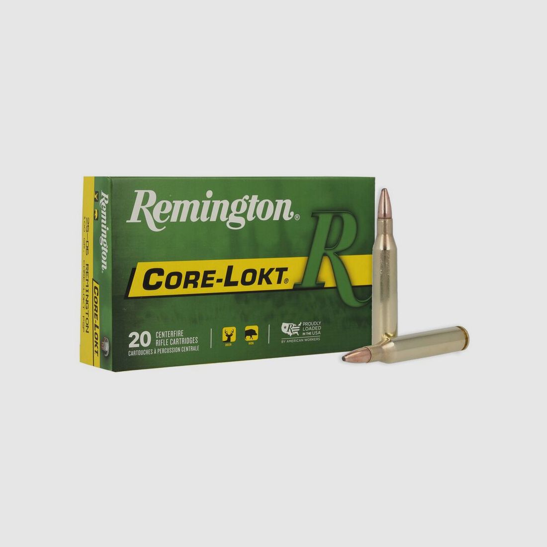 Remington Core-Lokt .25-06 Rem. 100GR PSP 20 Patronen