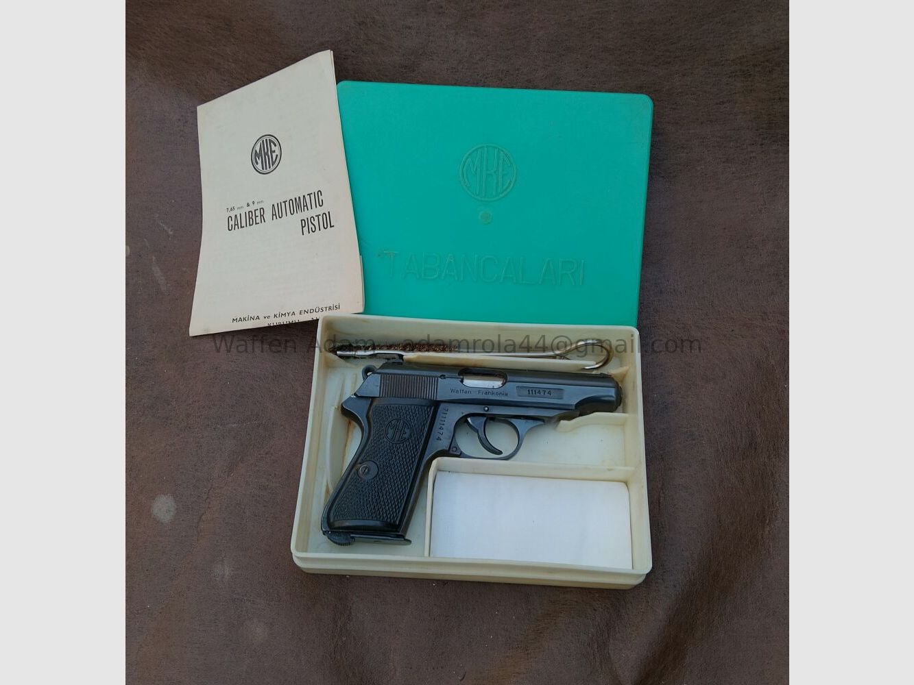 M.K.E Kirikkale Walther PP clone, Frankonia