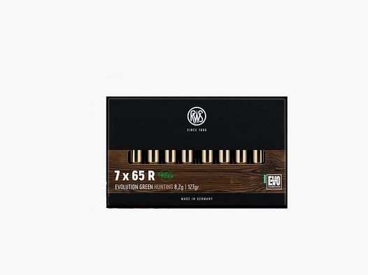 Balles RWS EVO GREEN - Cal. 7x65 R