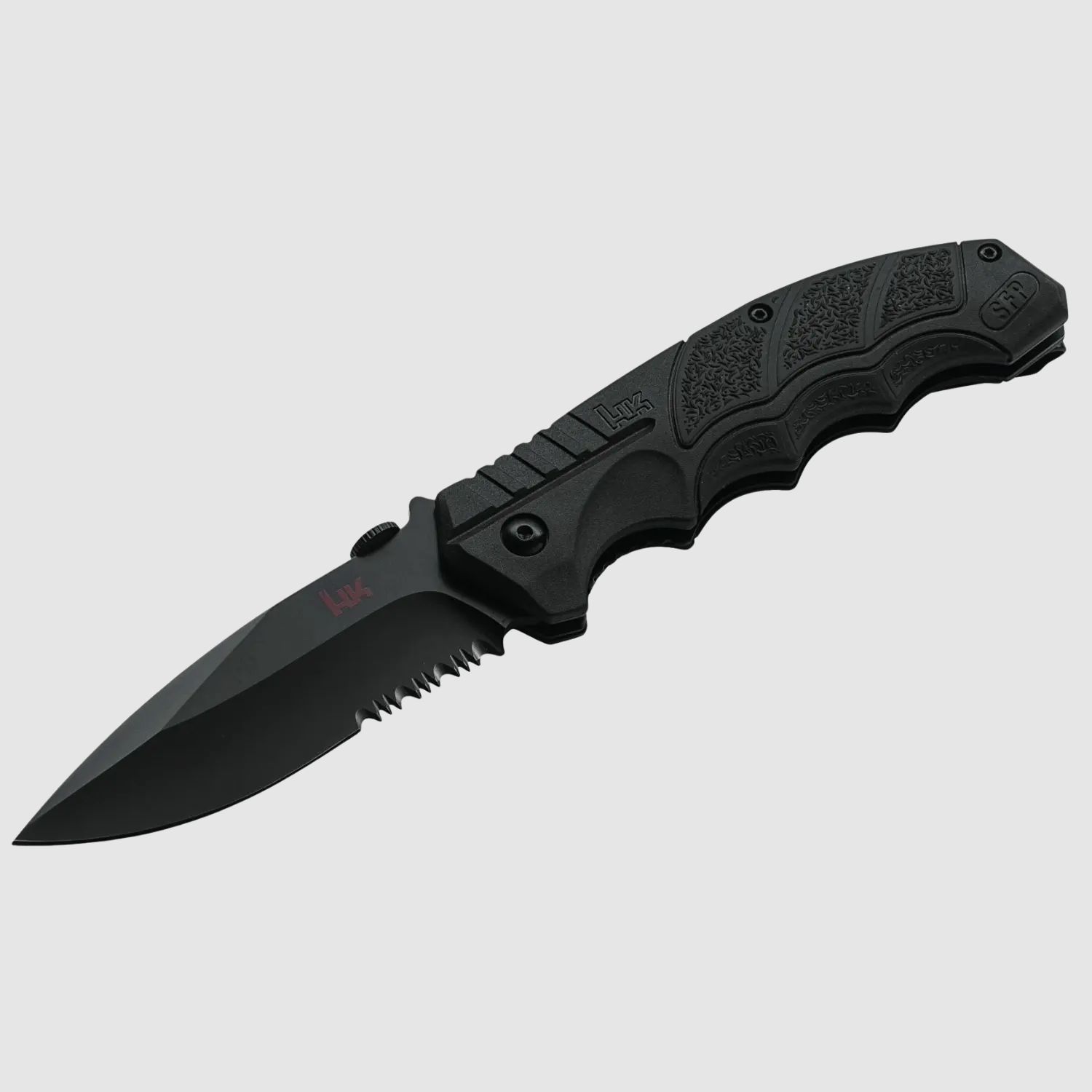 Heckler & Koch SFP Tactical Folder All Black D2 Acero