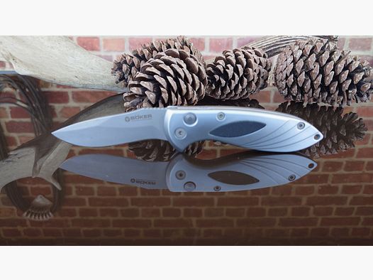 Böker SpeedLock 3000 Kraton, 8,1 cm hoja, bloqueo por botón - 110057