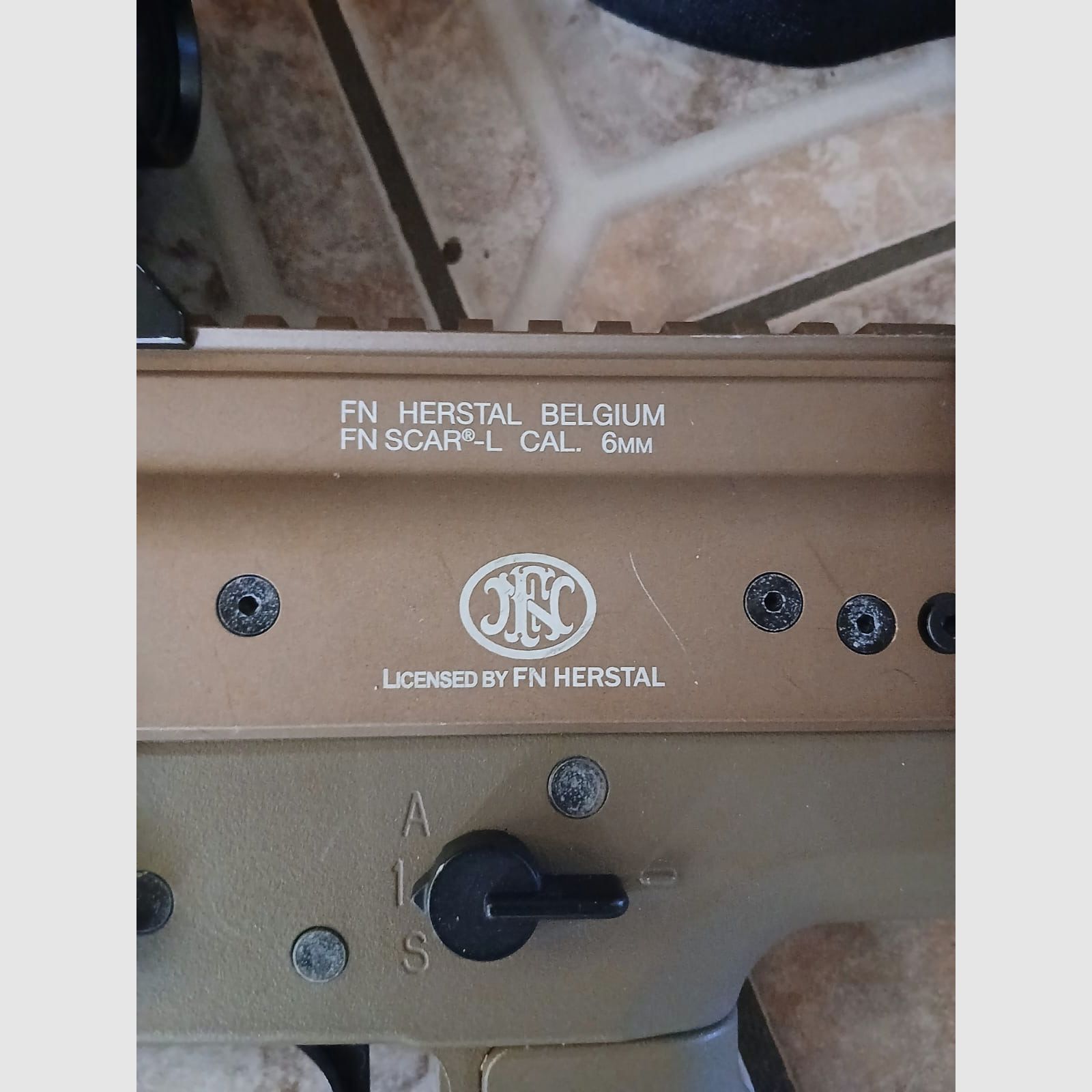 Airsoft SCAR-H (Électrique), GBBR Pistolet et Accessoires