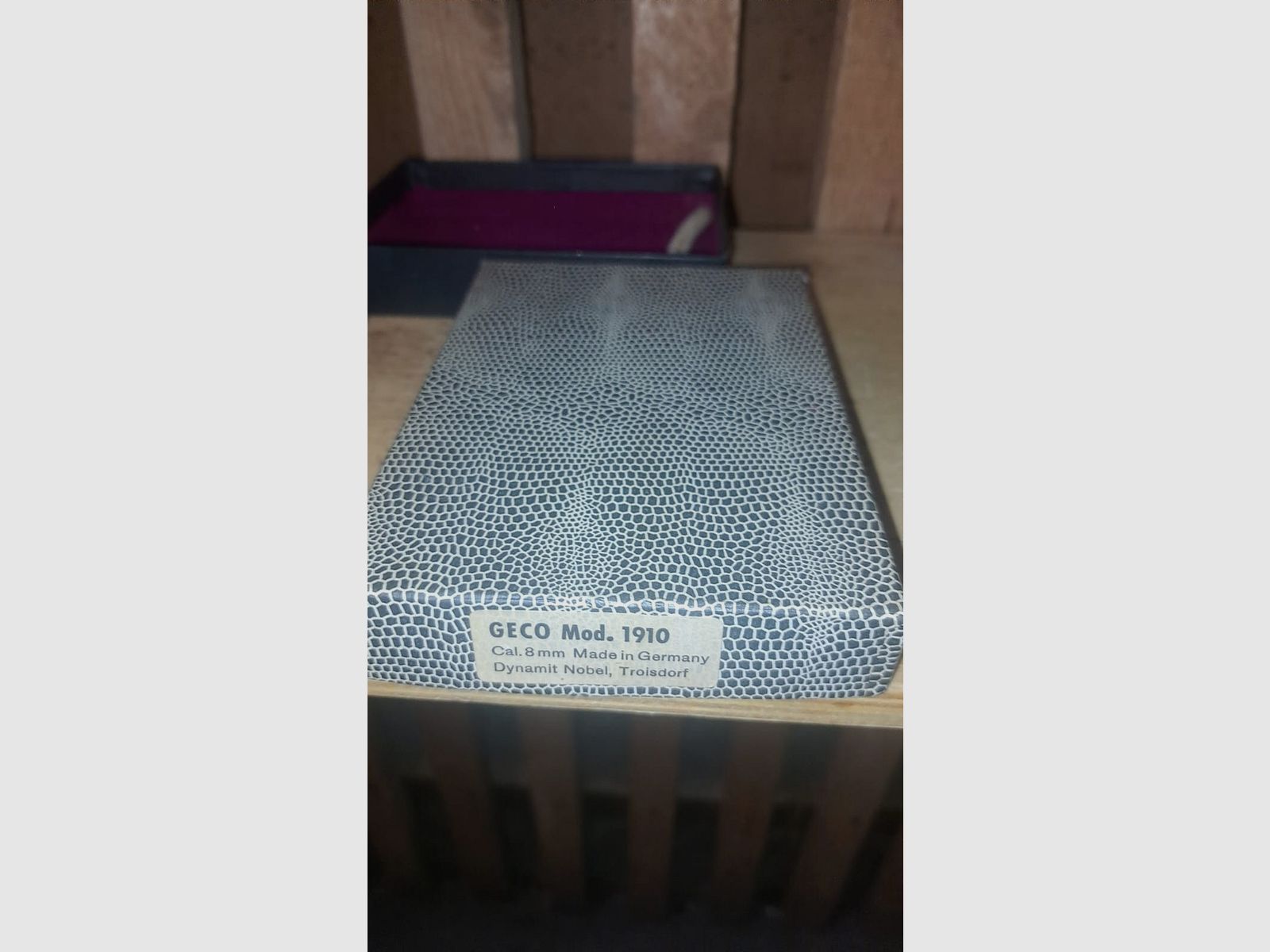 Geco mod 1910 8mm k Alarm gas Schreckschuss Pistole