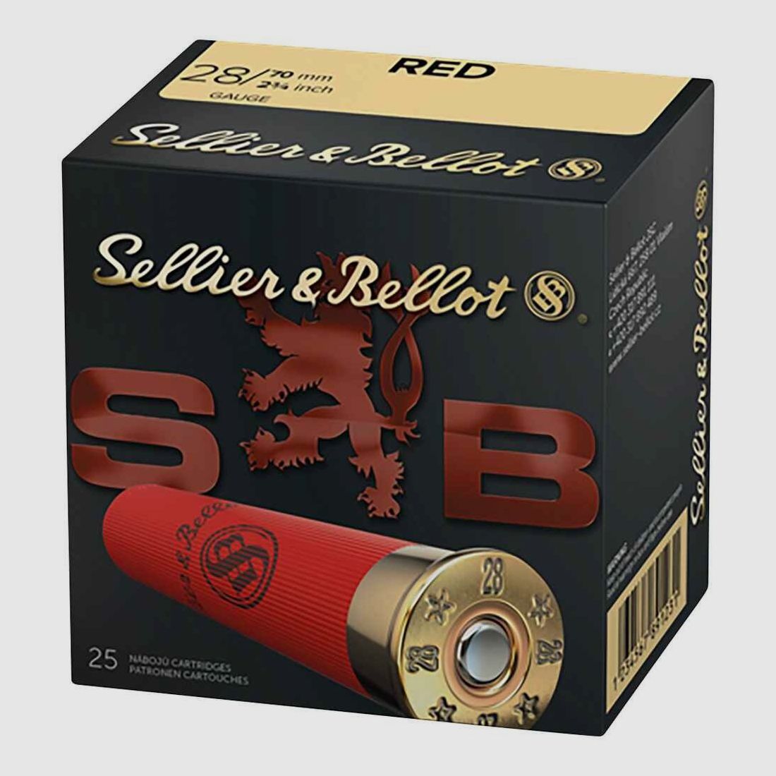 Sellier & Bellot 28/70 Red Plastik 3,5mm 21g