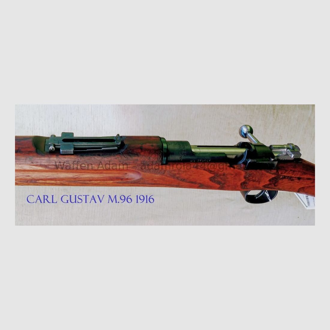 Mauser Carl Gustaf M. 96, 1916 Schwede