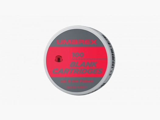 UMAREX BLANK CARTRIDGES - 6MM FLOBERT - 100 PIECES