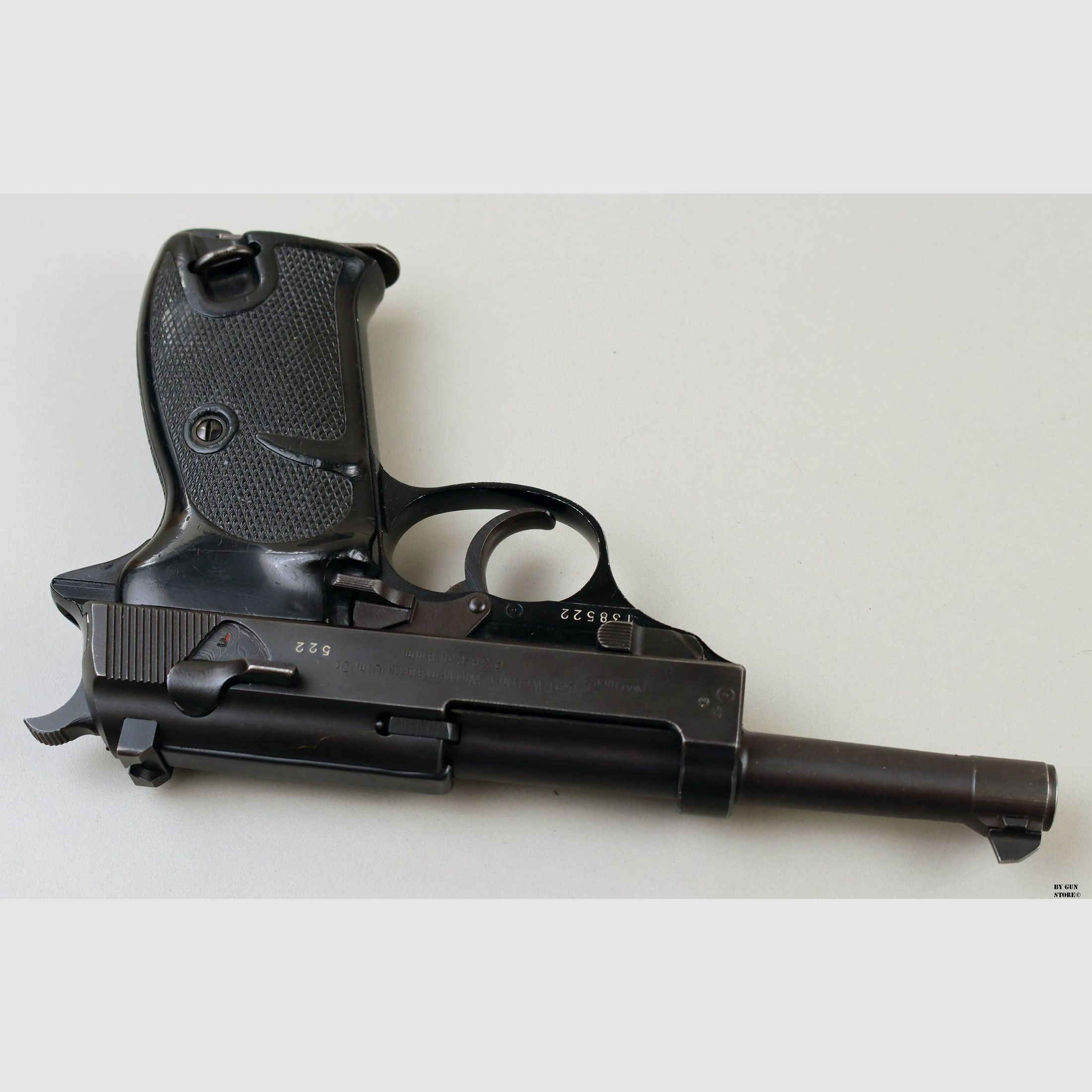 Pistolet Walther mod. P38 kal. 9×19 mat. 138522, zdjęcie 5 z 7