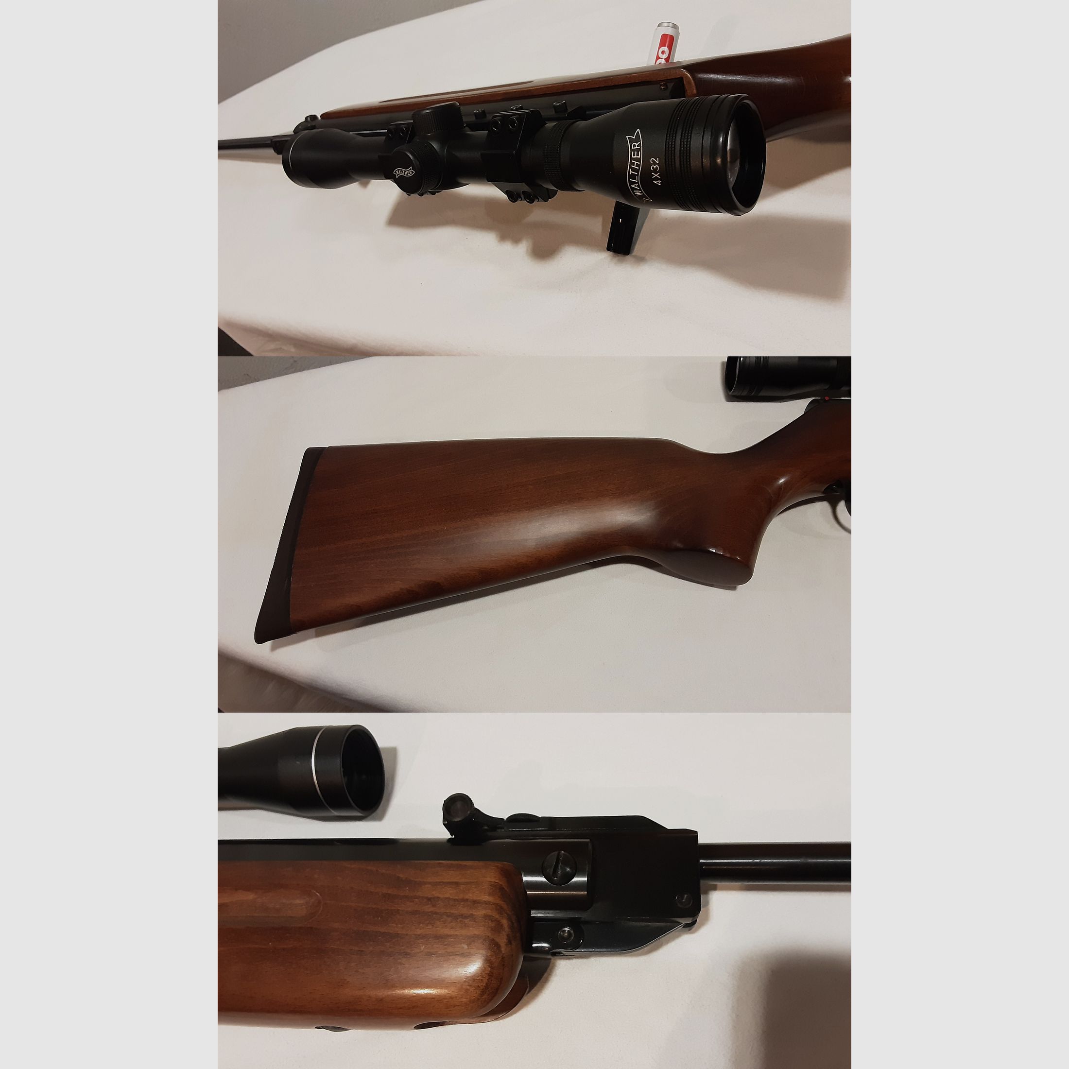 Rifle de aire Weihrauch HW35 de gran potencia y precisión para caza/deporte