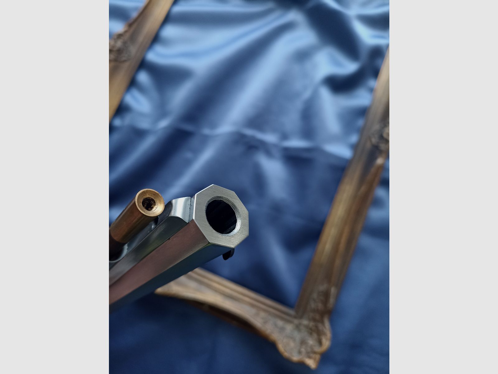 Charles Moore Steinschlosspistole Kal. .45 Perdersoli pistolet z lufą przednią