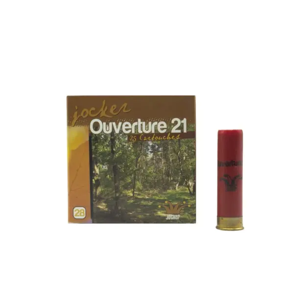 Cartouches de Chasse Jocker Ouverture 21 Calibre 28/70