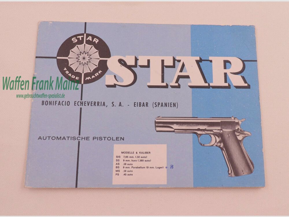 Star - Spanien Bedienungsanleitung
