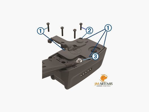 VIS N°2 kleiner Kappenantenne Garmin TT15 und Garmin T5