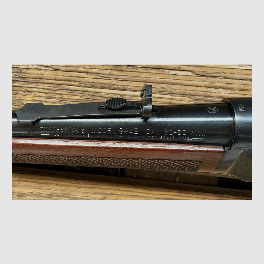 Winchester 94 AE Walu Creek met Leupold montage ringen .30-30Win