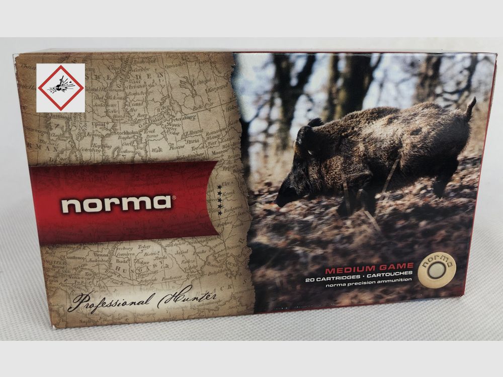 Norma Ecotrike cartouche de chasse cal. 9,3X62 230grs