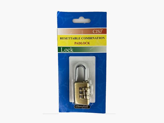 Combination lock for cases
