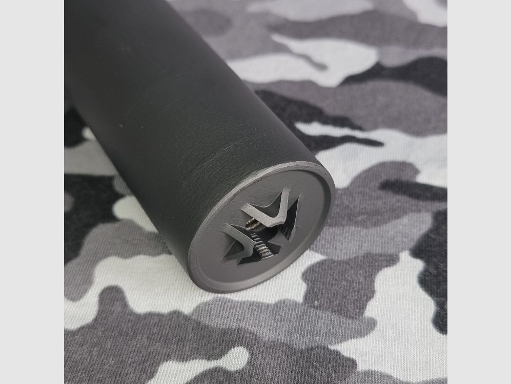 Schalldämpfer Wyssen Defence WD-NMR556 5.56x45, .223 Rem. ,Farbe schwarz , für Nato-Mündungsbremsen, Bild 3 von 3