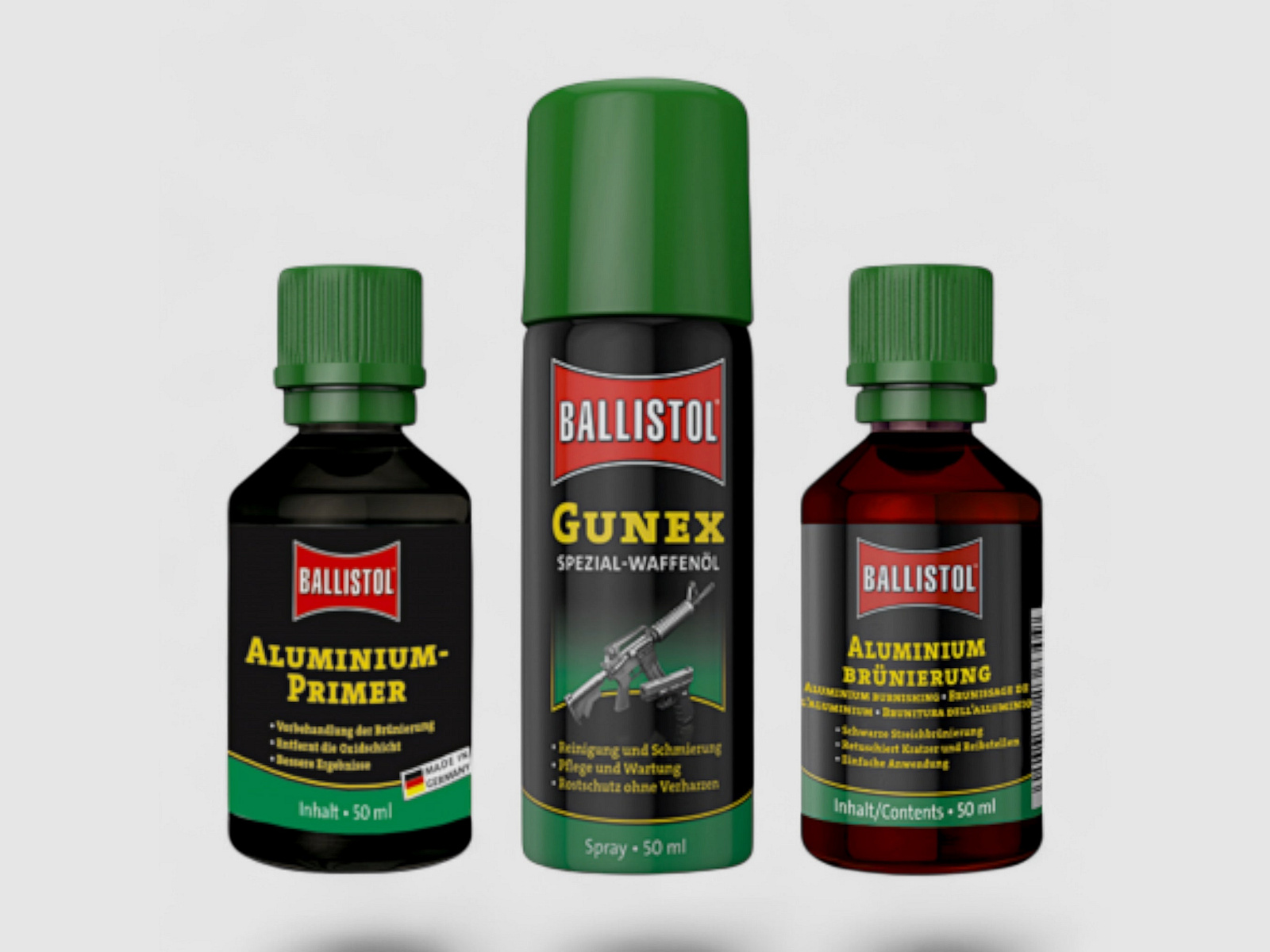 Ballistol Aluminium Bruneerset