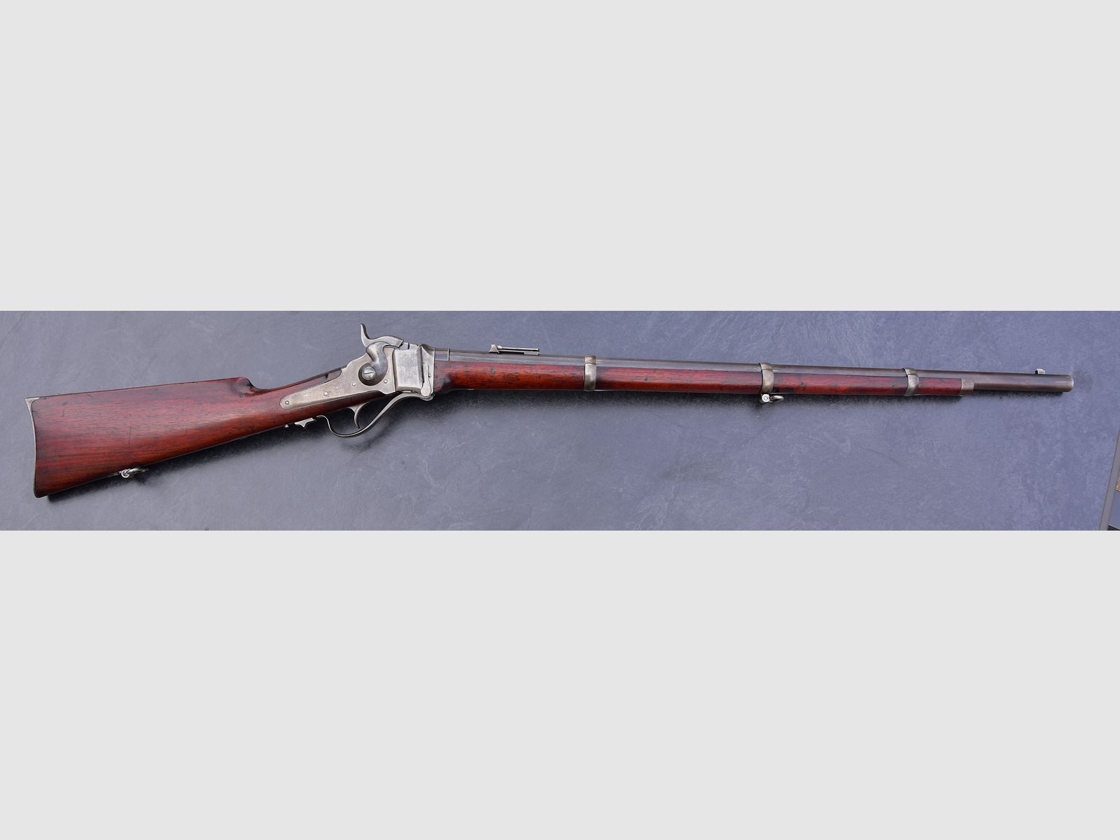 Extremely Rare:  Original Sharps Military Rifle Modell 1874 im Kaliber 50. 