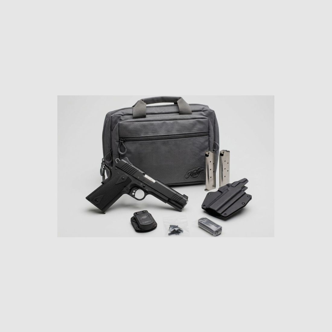 KIMBER SURPRISE ! PISTOLET KIMBER 1911 CUSTOM LW BLACK CAL.45ACP CLUB BUNDLE, image 1 sur 6