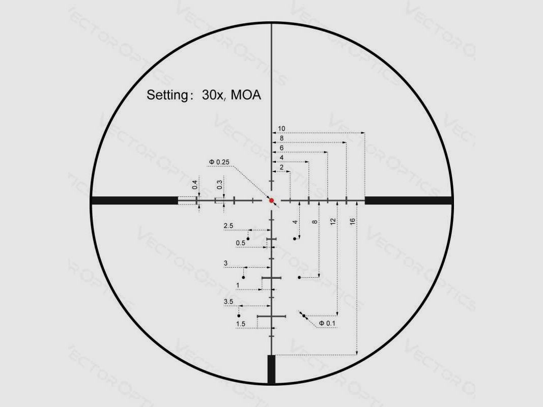 Vector Continental hunting optic SFP 6x 3-18 x 50 SFP, image 6 of 7