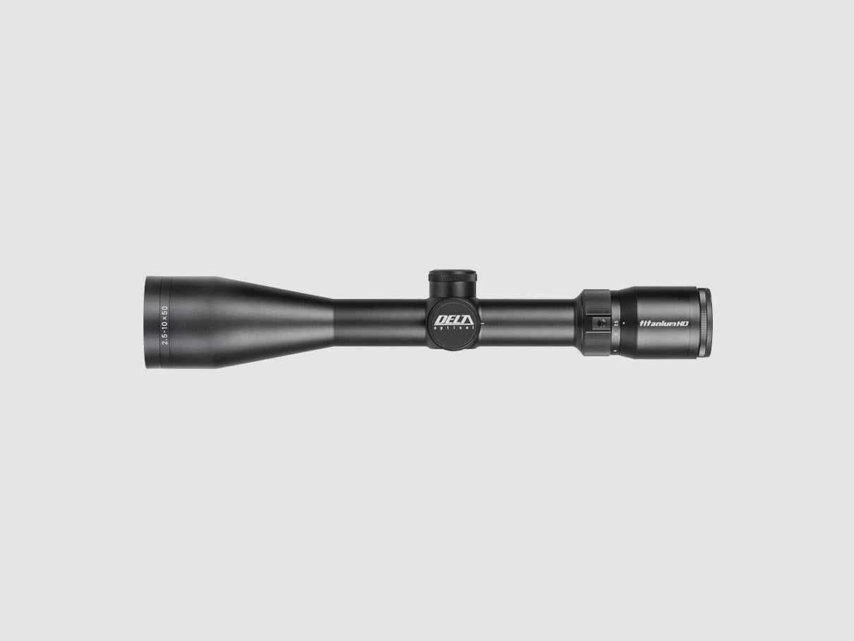 Delta Optical Zielfernrohr Titanium HD 2.5-10x50 Schwarz