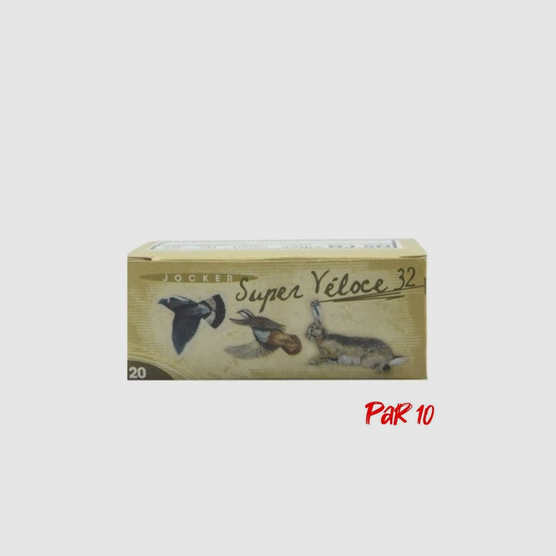 Doos van 10 Super Veloce Patronen 32 BJ - Kal. 20/70/16, afbeelding 3 van 3