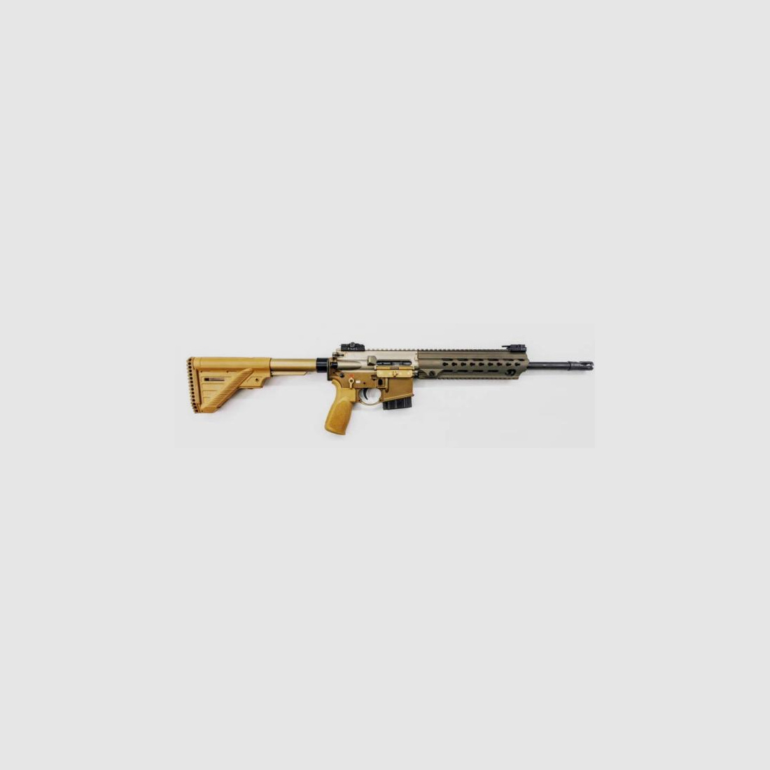 HECKLER & KOCH Selbstladebüchse Mod. MR223 A3 -14,5'' .223Rem  Slim-Line Sand