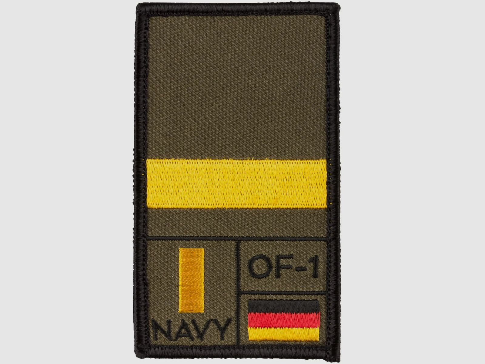 Café Viereck Café Viereck Rank Patch Leutnant zur See oliv