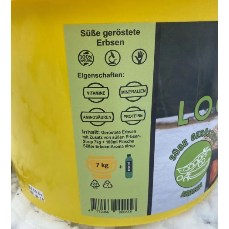 Sucette Sauvage Dernier Dîner Pois avec Sirop de Pois, image 3 sur 3