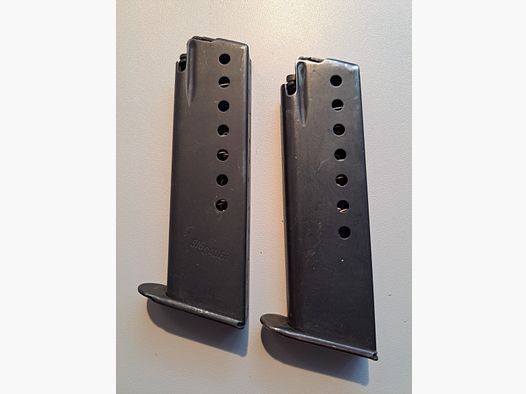 2 Chargeurs P225 SIG Sauer & Sohn 9 mm Luger