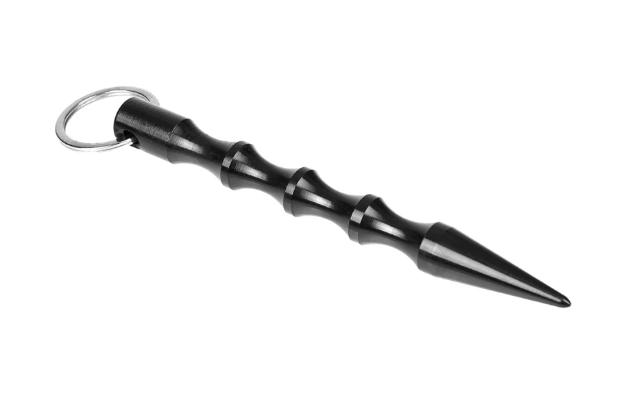 2x Kubotan GUARD bastone di difesa nero 14 cm (YC-005-BL), immagine 4 di 12